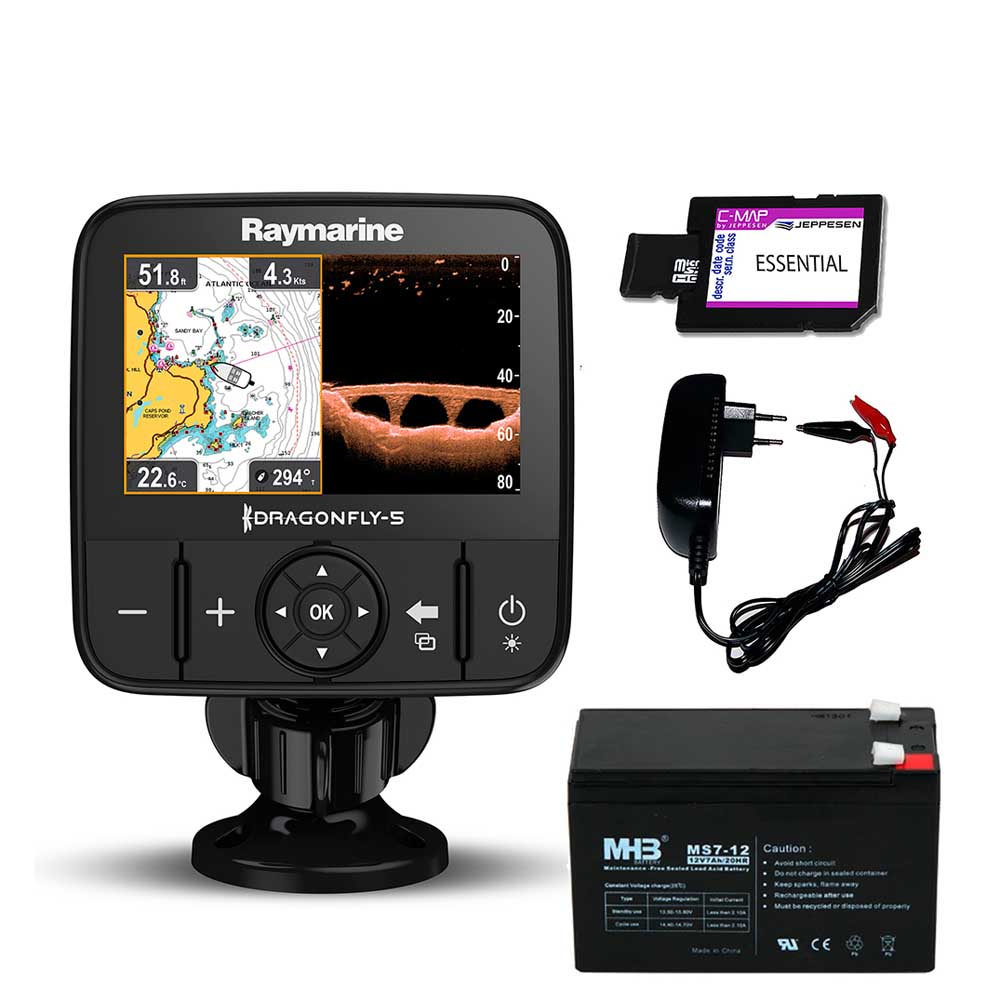 купить эхолот raymarine dragonfly 5 pro