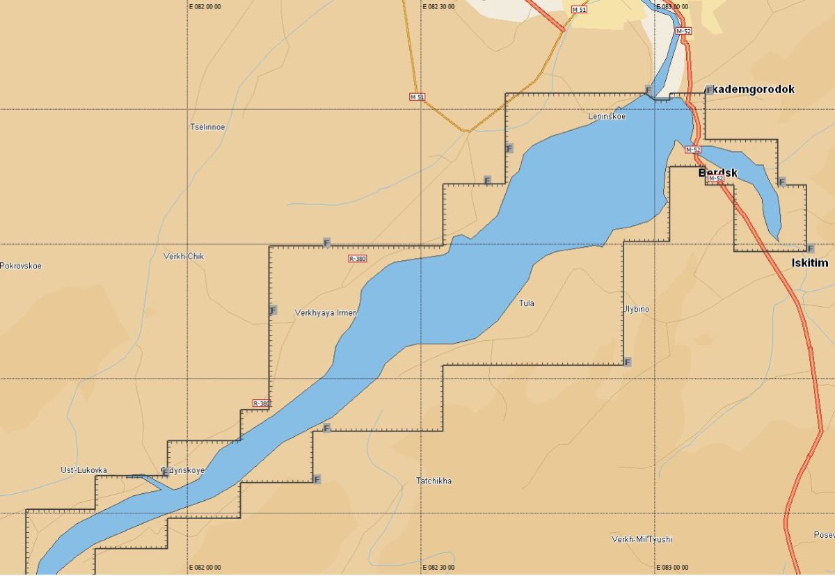 Карта глубин C-MAP RS-217 Сибирские озера и Байкал. Купить за 13730.00 В  наличии.