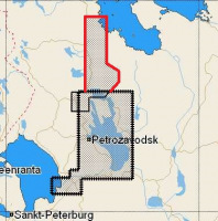 Карта C-MAP RS-611 Онежское озеро