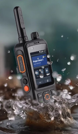 Герметичность класса IP65 рации Inrico T320