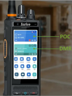 Гибридный терминал DMR+LTE Inrico IRC390