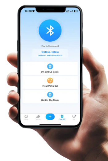 Приложение walkie-talkie tool для программирования Baofeng UV-32 Ultra по Bluetooth