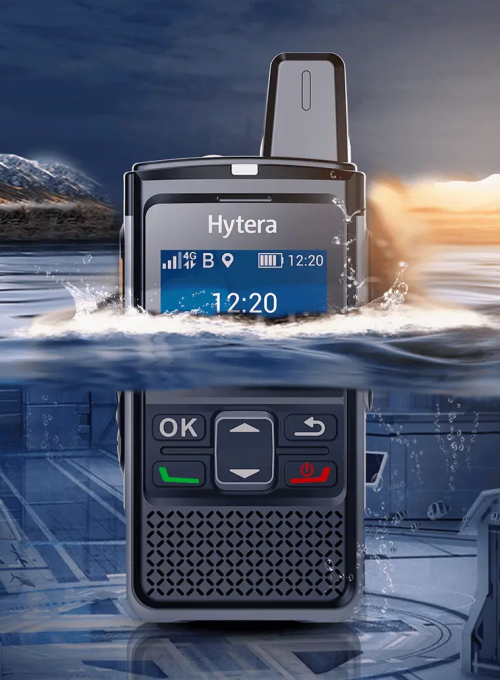 Водонепроницаемость терминала IP67 Hytera PNC360S Герметичность IP67 рации Hytera PNC360S