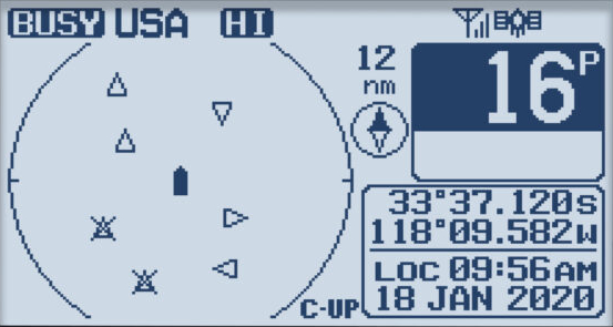 Дисплей АИС Standard Horizon GX2410GPS/E