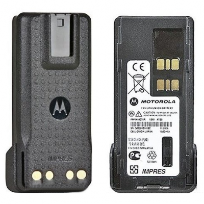 Аккумулятор Motorola PMNN4407 спереди и сзади