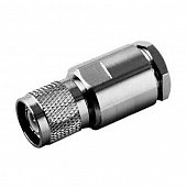 T-112B ВЧ-разъем TNC,  штекер,  RG-213,  прижимной (clamp)