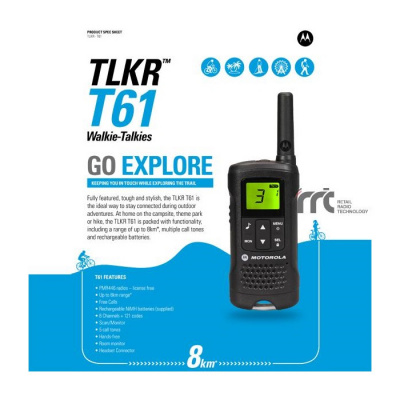 Motorola TLKR T61 функционал