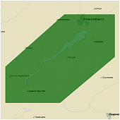 Карта C-MAP RS-241 Новосибирское водохранилище