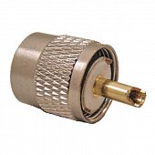 PL259/9 (U-113B) ВЧ-разъем UHF,  штекер,  RG-213,  накручивающийся