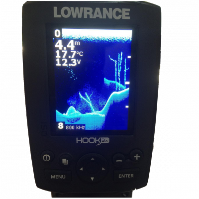 Lowrance Hook-3x DSI дисплей эхолота