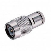 T-112F ВЧ-разъем TNC,  штекер,  RG-58,  прижимной (clamp)