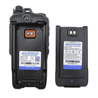 Baofeng UV-XR с АКБ в разборе