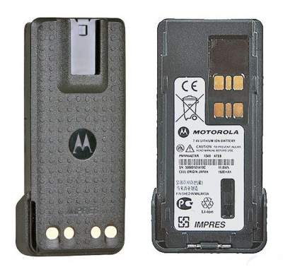 Аккумулятор Motorola PMNN4448 вид сбоку и сзади