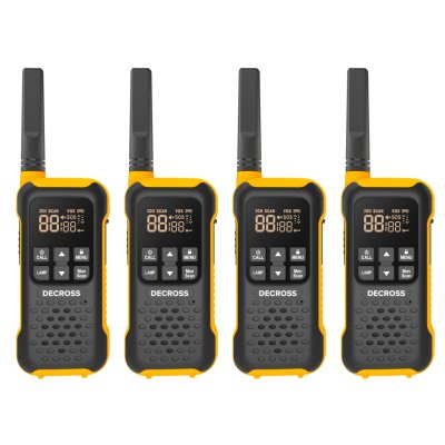 Комплект раций Decross DC93 Orange Quad 