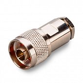 N-112/10D-NGT ВЧ-разъем N,  штекер,  10D-FB,  прижимной (clamp)