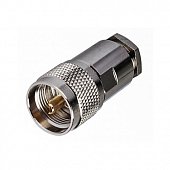 U-112F ВЧ-разъем UHF,  штекер,  RG-58,  прижимной (clamp)