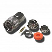 N-112F ВЧ-разъем N,  штекер,  RG-58,  прижимной (clamp)