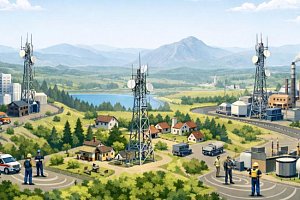 Многосайтовая система радиосвязи
