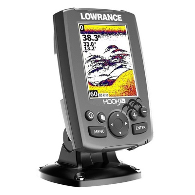 Lowrance Hook-3x 83/200 вид сбоку