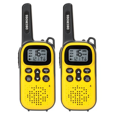 Комплект раций Decross DC43 Yellow Twin