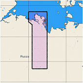 карта c-map rs-519 река лена, низовье Карта C-MAP RS-519 река Лена, низовье