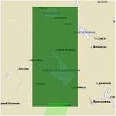 Карта C-MAP RS-211 Рыбинское водохранилище