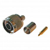 N-111-8D ВЧ-разъем N, штекер, 8D-FB, обжимной (crimp)