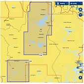 navionics 5g598s2	озера северной части финляндии Navionics 5G598S2	озера северной части Финляндии