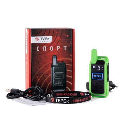 Терек СПОРТ (зеленый цвет) комплект поставки