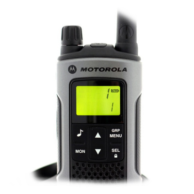 Motorola TLKR T80 работающий дисплей с номером канала и уровнем заряда