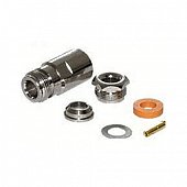 N-211C ВЧ-разъем N,  гнездо,  RG-214,  обжимной (crimp)