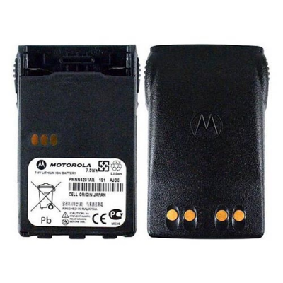 Аккумулятор Motorola PMNN4201 сбоку и сзади