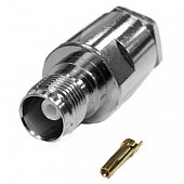 T-212B ВЧ-разъем TNC,  гнездо,  RG-213,  прижимной (clamp)