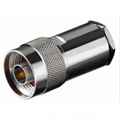 N-112/5D ВЧ-разъем N,  штекер,  5D-FB,  прижимной (clamp)