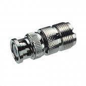 BU-312 ВЧ-адаптер BNC-штекер/UHF-гнездо основание