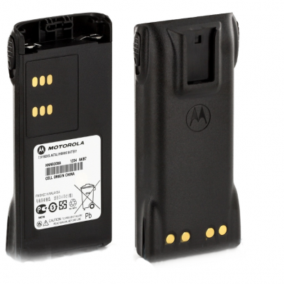 Аккумулятор Motorola HNN9008 вид сзади и сбоку