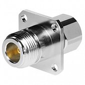 N-242B ВЧ-разъем N, гнездо, приборно-кабельный, прижимной (clamp)