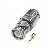 B-112/8D ВЧ-разъем BNC,  штекер,  8D-FB,  прижимной (clamp)