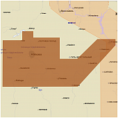 Карта C-MAP RS-220 река Ока и канал имени Москвы