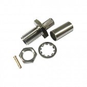 S-231F ВЧ-разъем SMA,  гнездо,  RG-58,  на панель под гайку